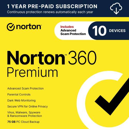 Norton 360 Premium Antivirus